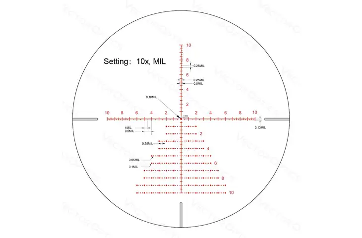 Vector Optics Continental X6 3-18x50 30mm Tube ARI Long Range Riflescope, Second Focal Plane SCOL-53 - view 12